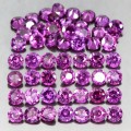 Granaty rodolity kamienie naturalne 5.79ct 53 szt