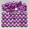 Granaty rodolity kamienie naturalne 5.79ct 53 szt