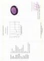 Ametyst kamień naturalny 64.38ct certyfikat