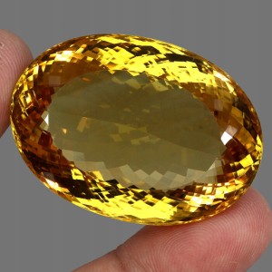 Cytryn kamień naturalny 192.27ct certyfikat