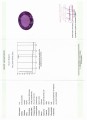 Ametyst kamień naturalny 68.09ct certyfikat