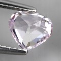 Kunzyt kamień naturalny 1.59ct VVS serce