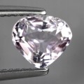 Kunzyt kamień naturalny 1.59ct VVS serce