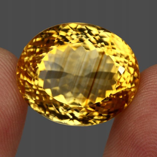 Cytryn kamień naturalny 41.76ct IF AAA