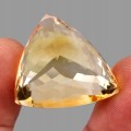 Cytryn kamień naturalny 76.76ct IF ogromny