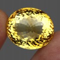 Cytryn kamień naturalny 26.87ct IF