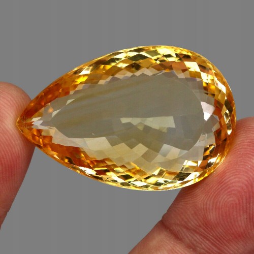 Cytryn kamień naturalny 85.99ct certyfikat