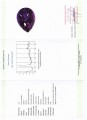 Ametyst kamień naturalny 85.07ct certyfikat