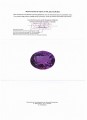 Ametyst kamień naturalny  85.68ct certyfikat
