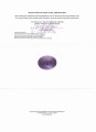 Ametyst kamień naturalny 32.76ct certyfikat