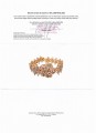 Natural zircon silver bracelet 