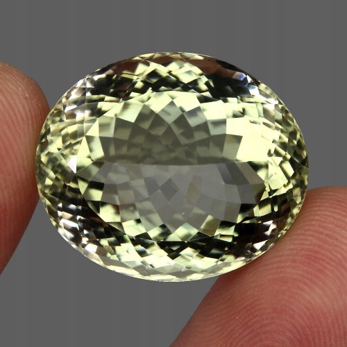 Kamień prasiolit naturalny 49.81ct certyfikat