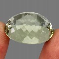 Kamień prasiolit naturalny 49.81ct certyfikat