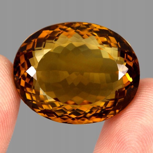 Cytryn kamień naturalny 72.82ct IF ogromny