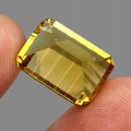 Cytryn kamień naturalny 15.05ct IF