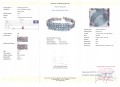 Srebrna 925 bransoletka cyrkony certyfikat 3