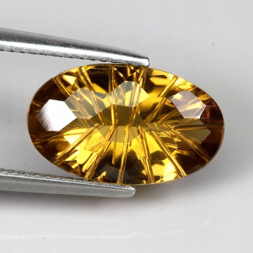 Cytryn kamień naturalny 4.96ct IF
