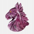Zoisyt rubin szafir kamień naturalny 79.58ct koń