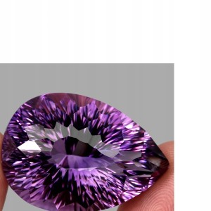 Ametyst kamień naturalny 106.80ct certyfikat