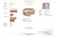 Pierścionek złoty diamenty 1.08ct r 11 certyfikat