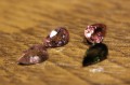 Naturalne kamienie turmaliny 2.65ct 3szt