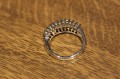 Pierścionek złoty naturalne diamenty 1.00ct r 16