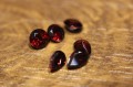 Granaty kamienie naturalne 2.95ct 5szt