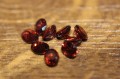 Granaty kamienie naturalne 2.75ct 6szt