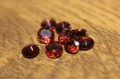 Granaty kamienie naturalne 4.75ct 9szt