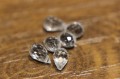 Topazy białe kamienie naturalne 7.0ct 6szt