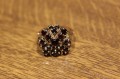 Pierścionek złoty granaty 2.20ct r 17.5 certyfikat