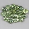 Szafiry zielone kamienie naturalne 4.47ct 20 sztuk