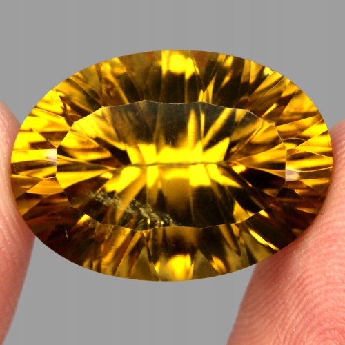 Cytryn kamień naturalny 21.43ct VVS