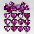 Granaty rodolity kamienie naturalne 5.41ct 20 szt