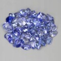 Tanzanity kamienie naturalne VVS 6.59ct 59 sztuk