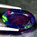 Opal czarny kamień naturalny 1.3ct AAA IF