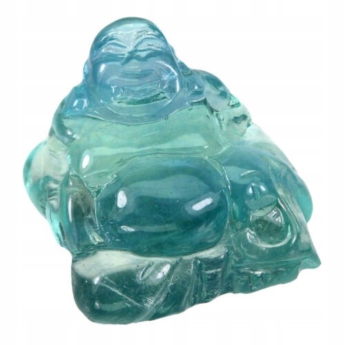 Fluoryt kamień naturalny figurka Budda 16.46ct VVS