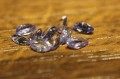 Tanzanity kamienie naturalne 1.60ct 10szt