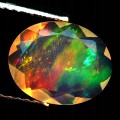 Opal ognisty kamień naturalny 1.08ct AAA IF