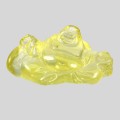 Lemon kwarc kamień naturalny figurka Budda 30.28ct