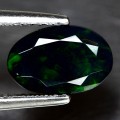 Opal czarny kamień naturalny 1.26ct AAA IF