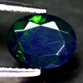 Opal czarny kamień naturalny 0.85ct AAA IF
