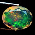 Opal ognisty 1.08ct kamień naturalny AAA IF