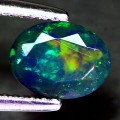 Opal czarny kamień naturalny 0.65ct IF AAA