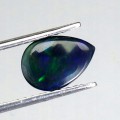 Opal czarny kamień naturalny 1.23ct AAA IF