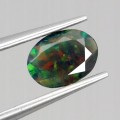 Opal czarny kamień naturalny 0.6ct IF AAA