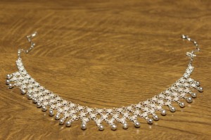 Naszyjnik srebrny piękny 925