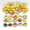 Szafiry Songea kamienie naturalne 6.88ct 45 sztuk