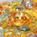 Szafiry Songea kamienie naturalne 8.95ct 41 sztuk