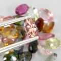 Turmaliny kamienie naturalne IF-VVS 5.10ct 24 sztuki